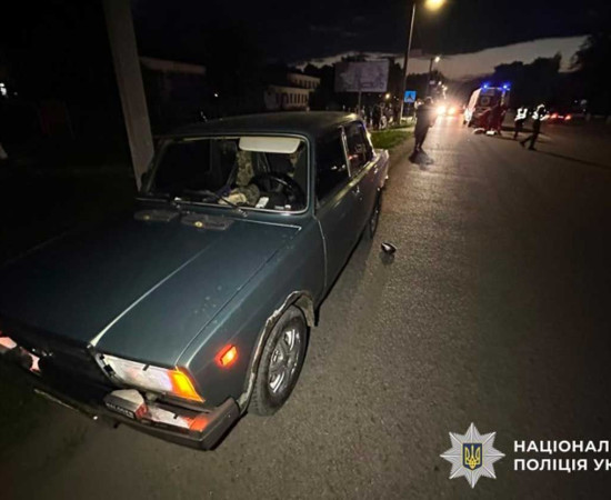 У Карлівці 56-річний водій ВАЗу на смерть збив жінку на пішохідному переході